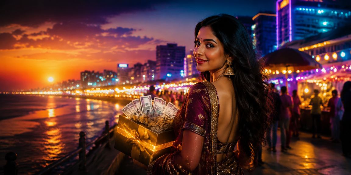 Night market in Chennai with people enjoying Aviator and casino games
